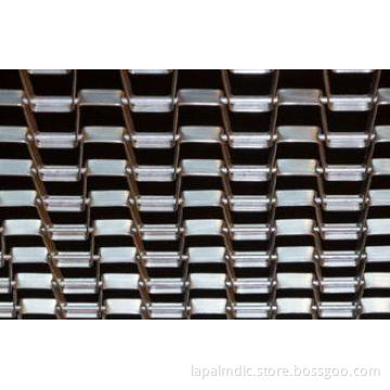 Flat Wire Mesh for Architecture,'Cubist' Decorative Metal M